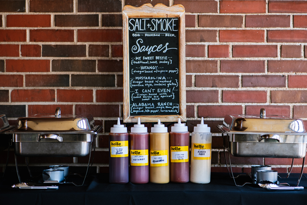 BBQ Catering for Corporate Lunch: Where to Order for 10–200 People 4 Sauce station with various condiments