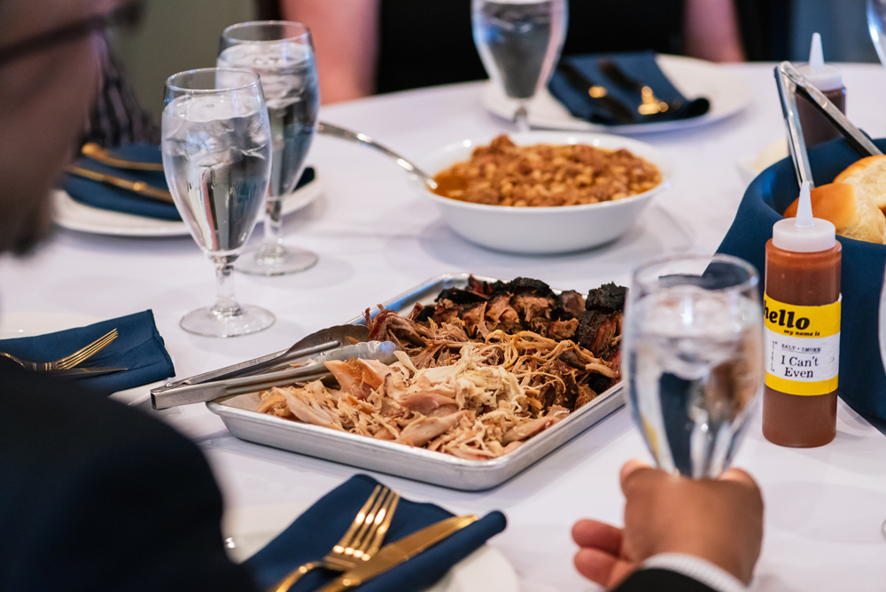 How to Choose the Right BBQ Catering Company for Your St. Louis Event 1 Platter of barbecue with sides