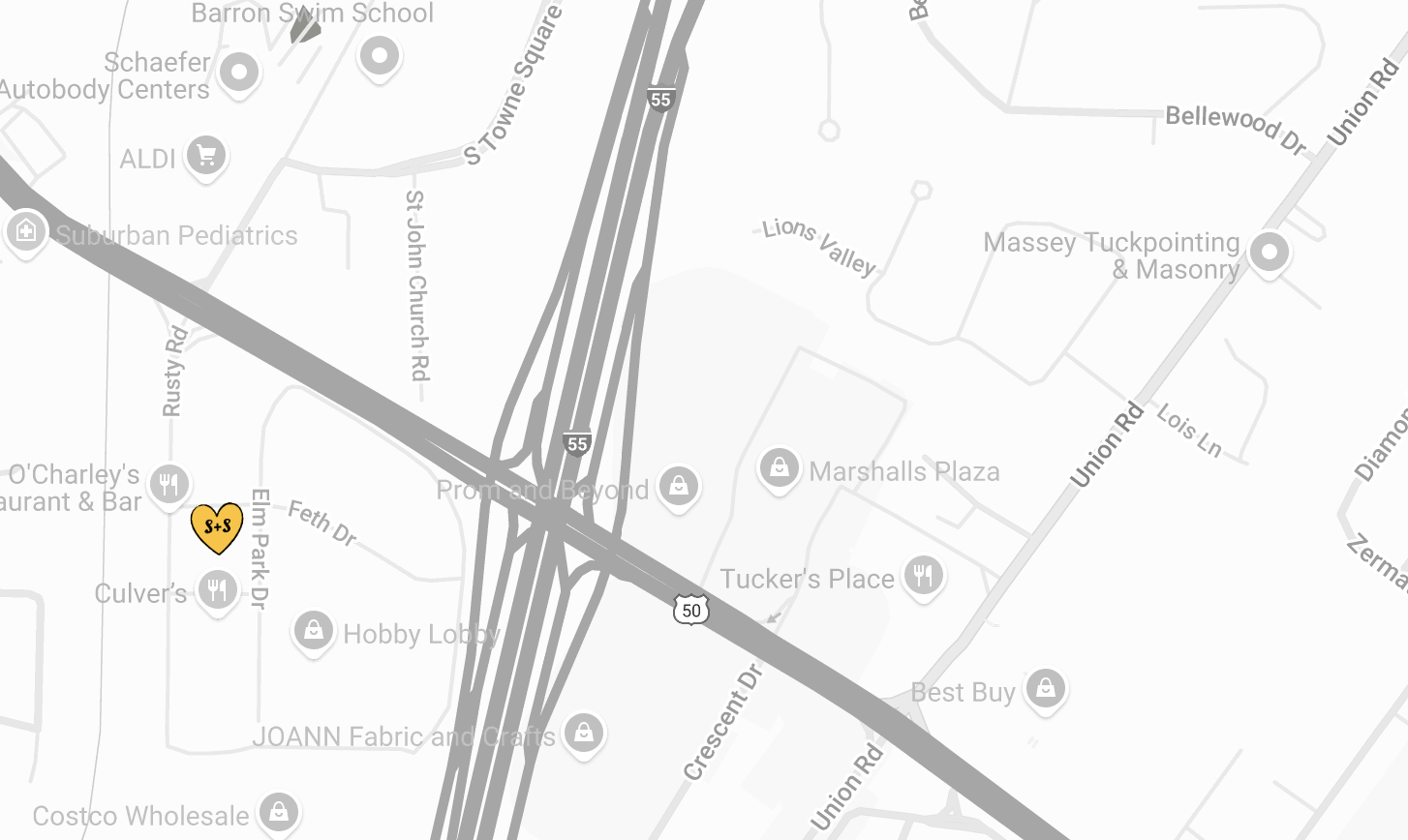 South County Map