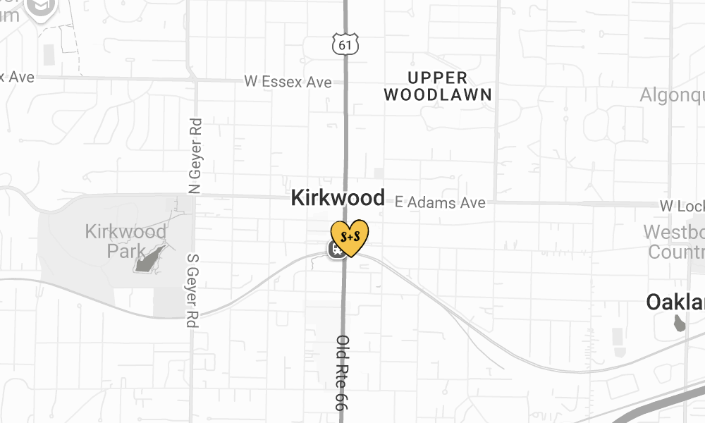 Kirkwood Map location salt and smoke