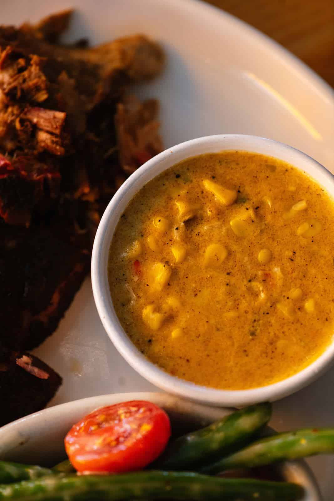 Menu 11 Creamed corn