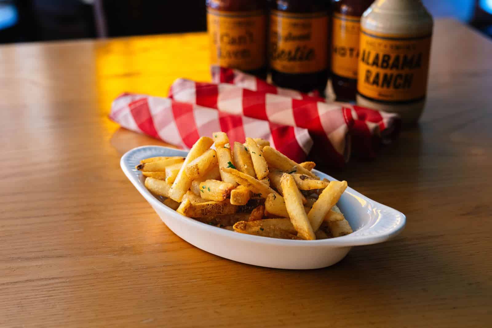 Menu 12 Beef fat fries